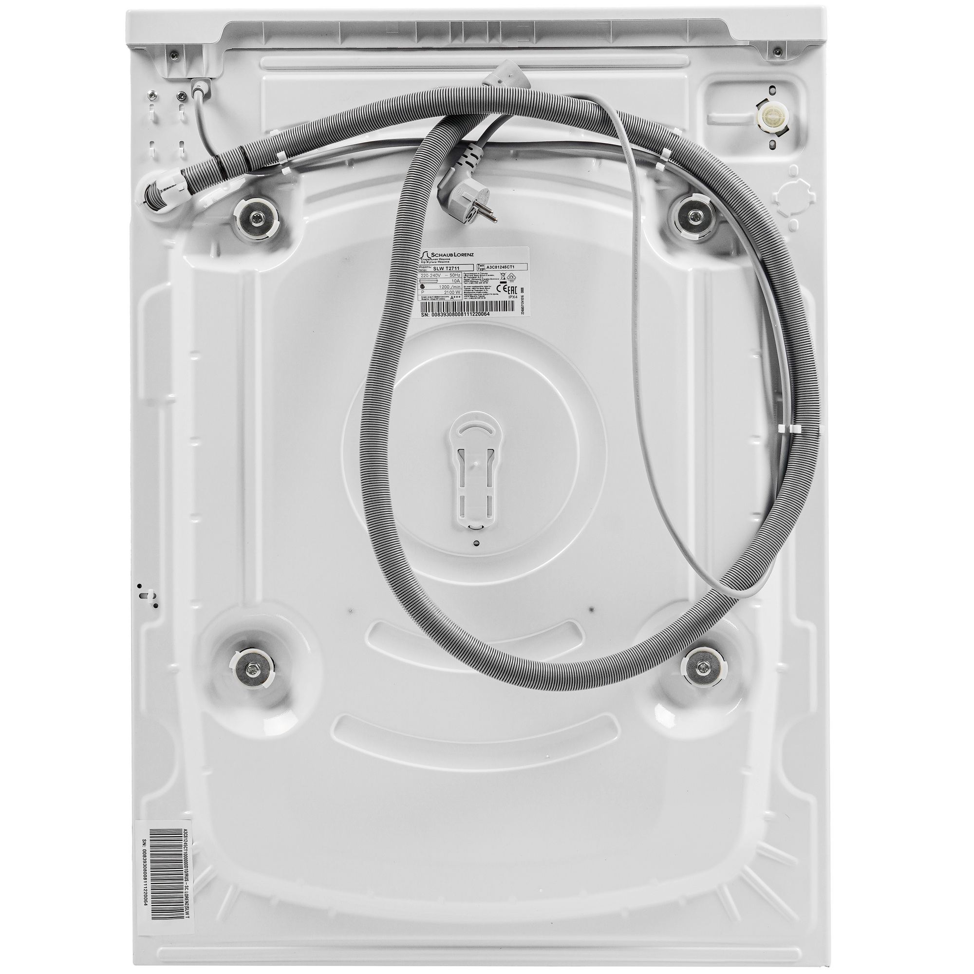 9214878 Стиральная машина Schaub Lorenz SLW T2711 белый STDN-0074695 - Вид №7