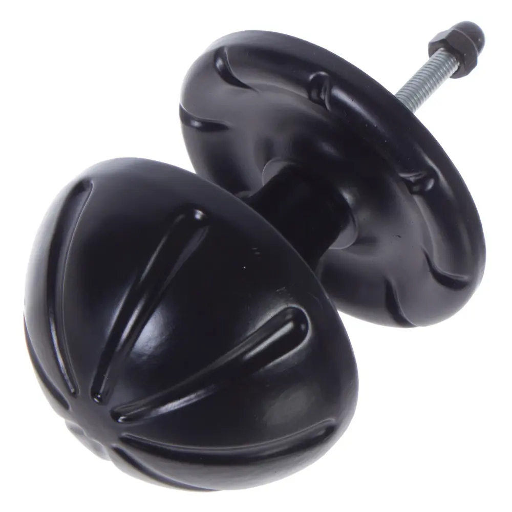 Ручка-кнопка Amig 16 6131, цвет черный STLM-2183455 - Вид №1