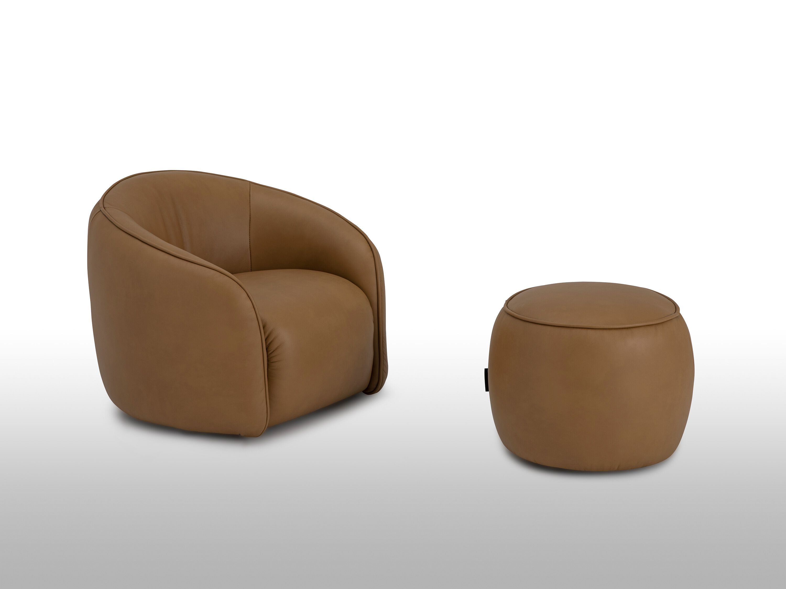 Кожаное кресло с подлокотниками CAMPO DE' FIORI DJ-03 ARCH-00028313