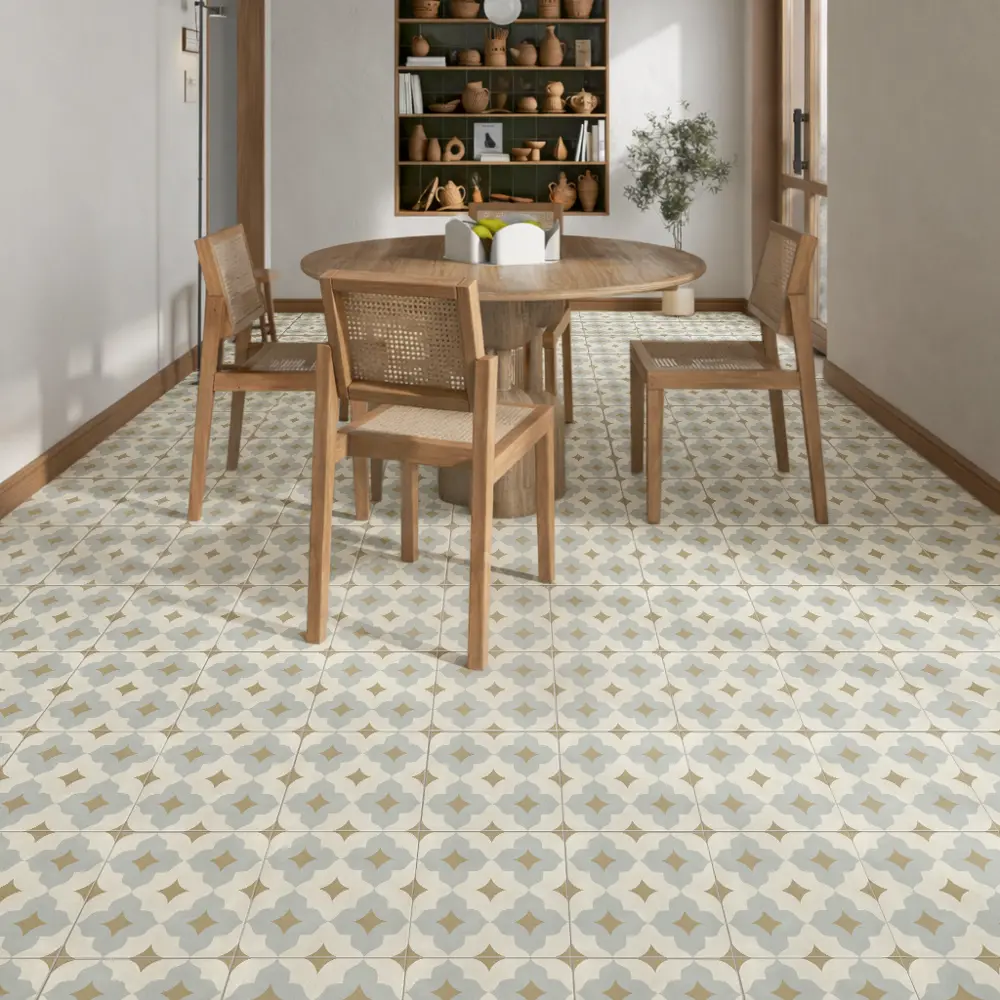 Глазурованный керамогранит Eternal 2026 Cloudy Horizon 20x20 см 0.88 м² карвинг цвет серый Santreyd STLM-2188749