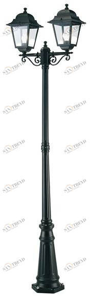 SOVIL Садовый фонарь из литого алюминия Quadrata 396 