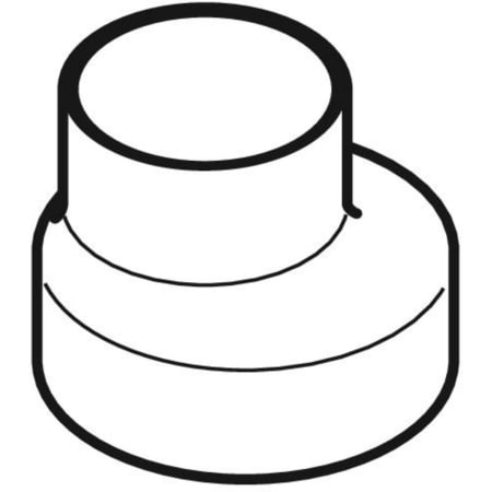 308.060.14.1 Переход эксцентриковый Geberit Silent-db20, короткий Geberit  - Вид №1