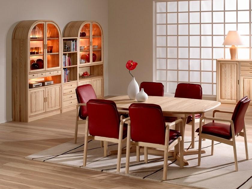 Dyrlund Деревянный книжный шкаф с ящиками  1192m  - Вид №1