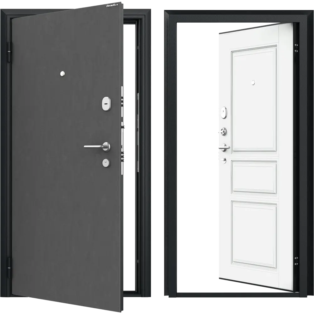 Дверь входная металлическая Премиум New 98x205 см левая малибу классик DOORHAN STLM-2096057 - Вид №1