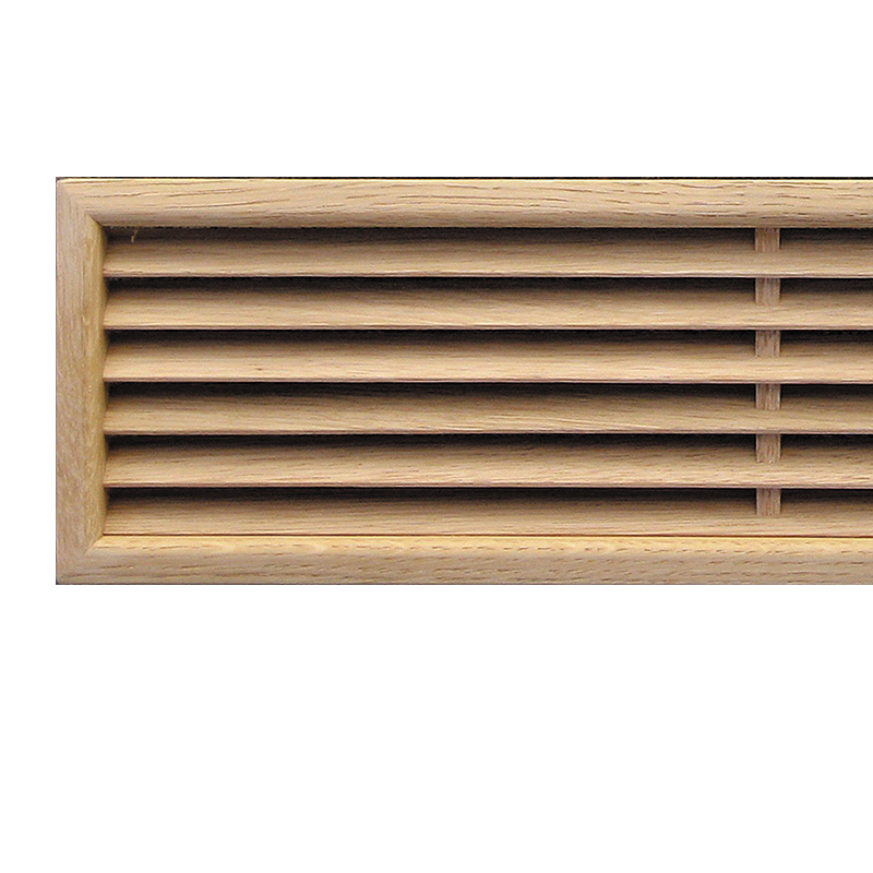 Деревянная вентиляционная решетка, дуб 100x550 Santreyd sun-id-682027 - Вид №1