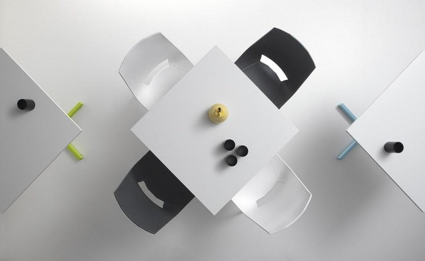 Pointhouse Квадратный стол с 4-звездочным основанием для контракта sun-id-1405949 - Вид №2