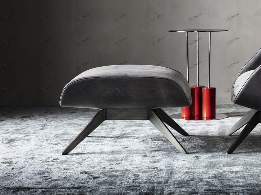 OAK Подставка для ног из нубука Metronome sun-id-1499194