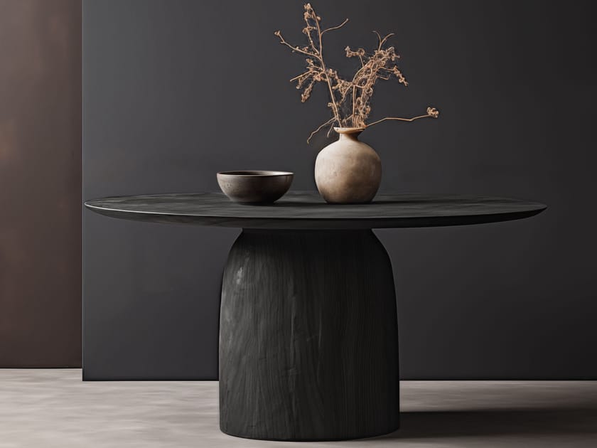 Круглый деревянный журнальный столик Wayne Enterprises Home Collection WE-164 ARCH-00081933