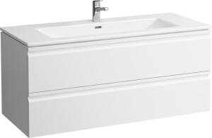 H8619674751041 Тумба с раковиной, 2 ящика и компактный сифон 861967 LAUFEN PRO