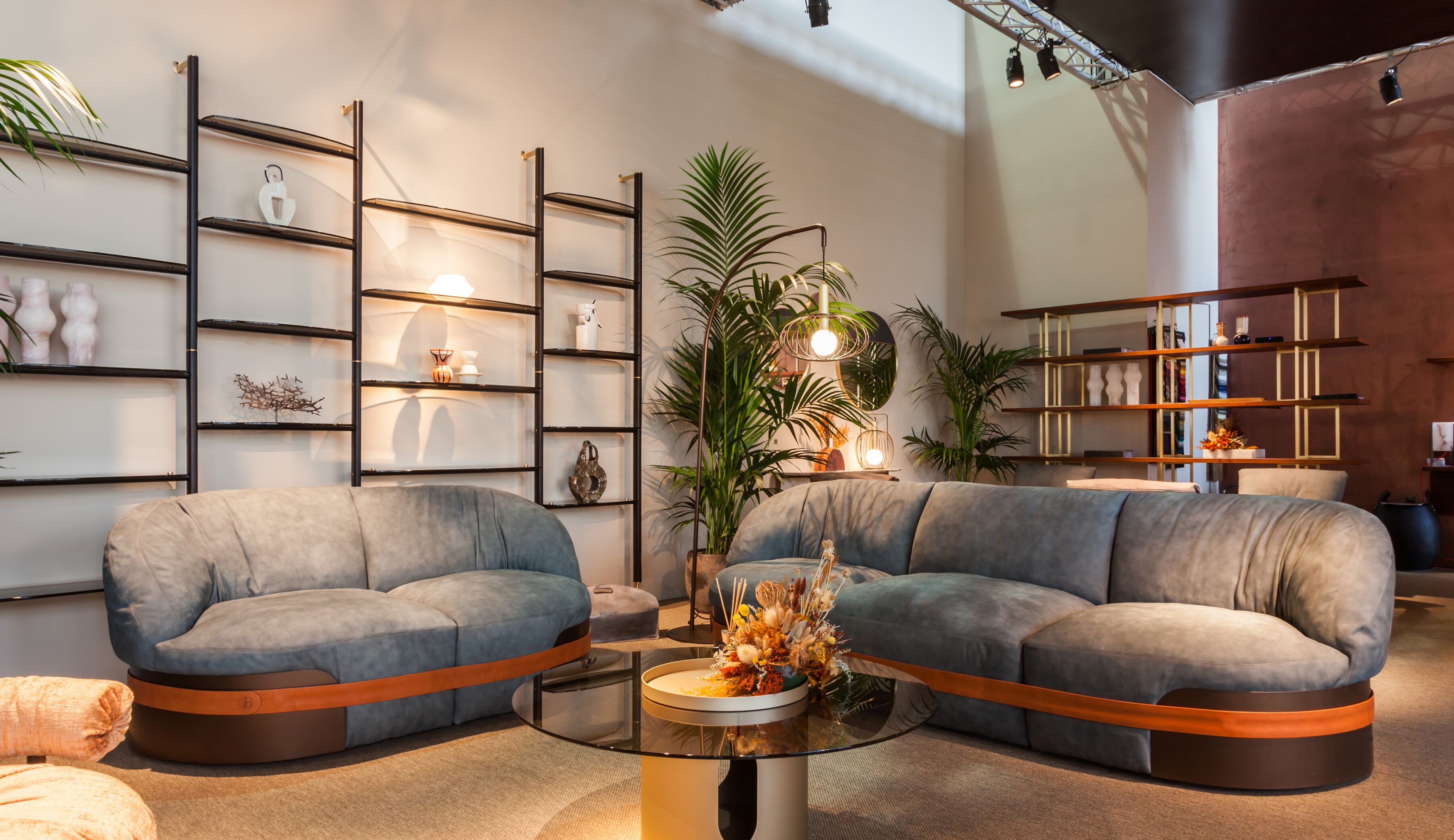 2-местный кожаный модульный диван Borzalino BELT ARCH-00013385 - Вид №5