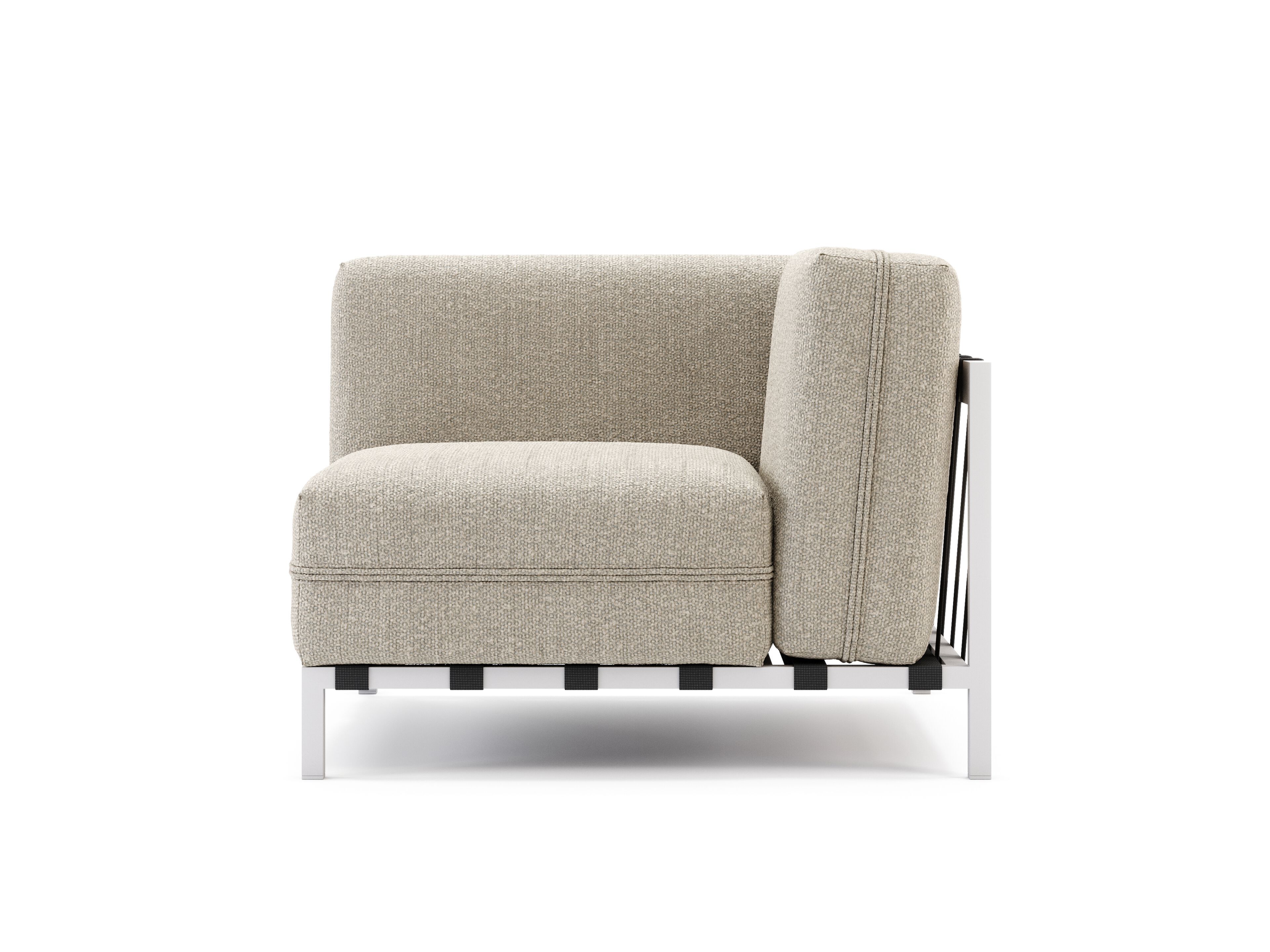 Угловое садовое кресло из ткани Domkapa ARCH-00062046 - Вид №1