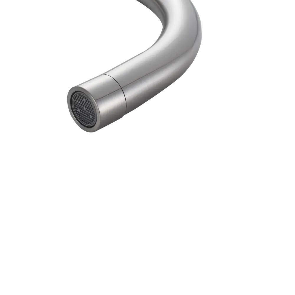 Смеситель кухонный Delinia Loa общая высота 38.6 см цвет никель матовый STLM-2067561 - Вид №4