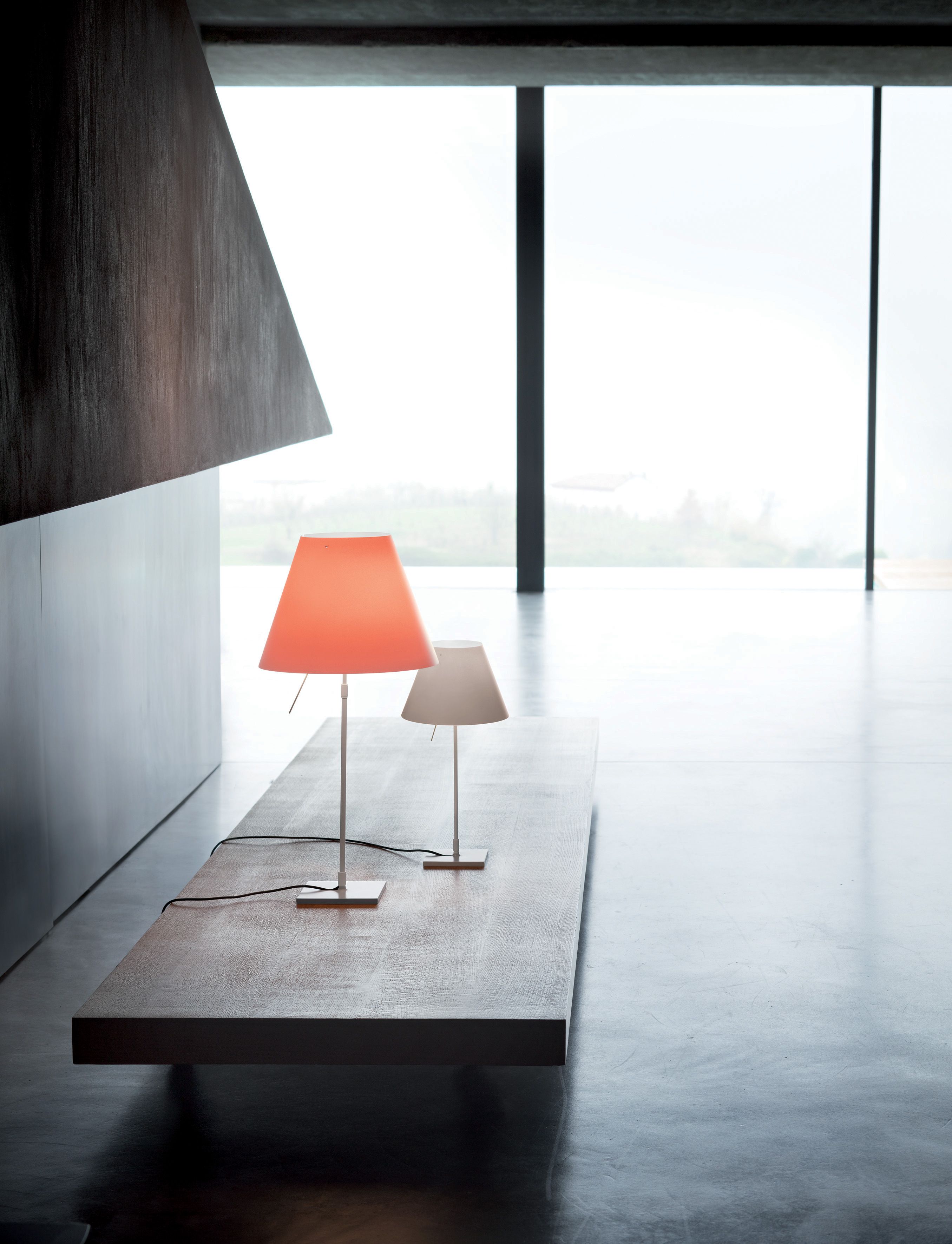 Светодиодная настольная лампа из поликарбоната LUCEPLAN Costanzina ARCH-00110175 - Вид №2