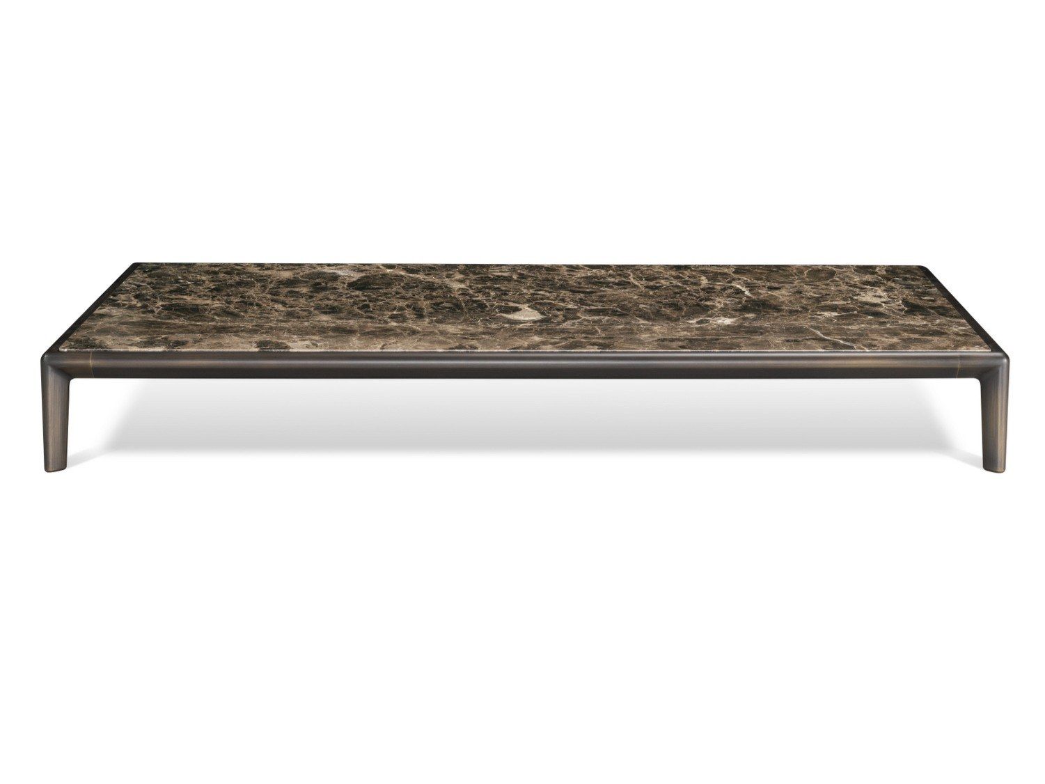 Мраморный журнальный столик и металлический каркас GHIDINI1961 ARCH-00101270