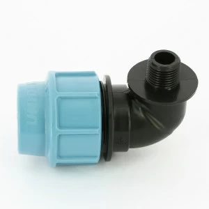 Угол обжим-Н для труб ПНД UNIDELTA 32х1/2"