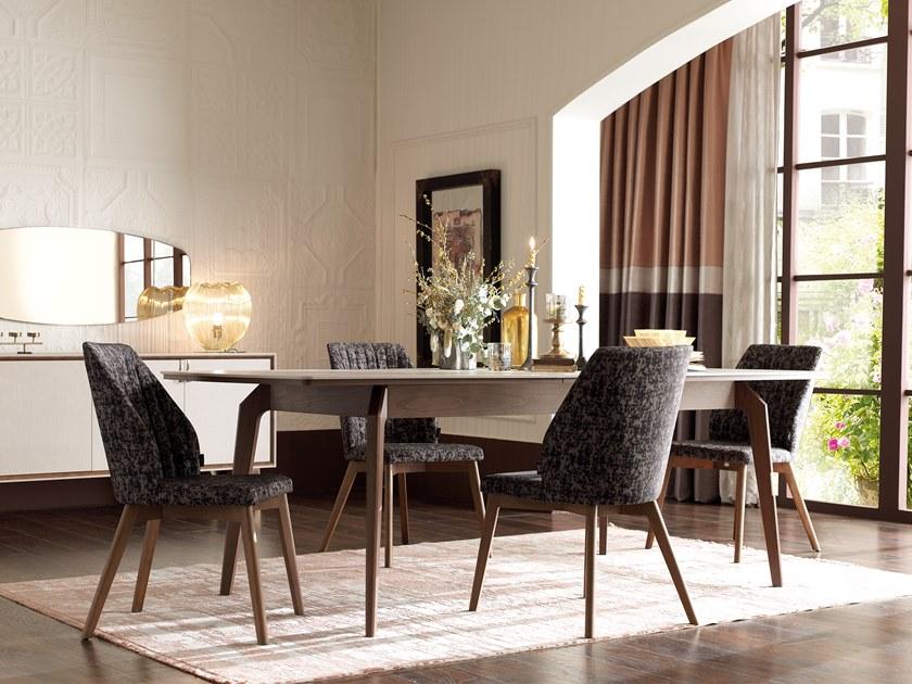 Enza Home Прямоугольный раздвижной деревянный стол Netha sun-id-1361041 - Вид №2