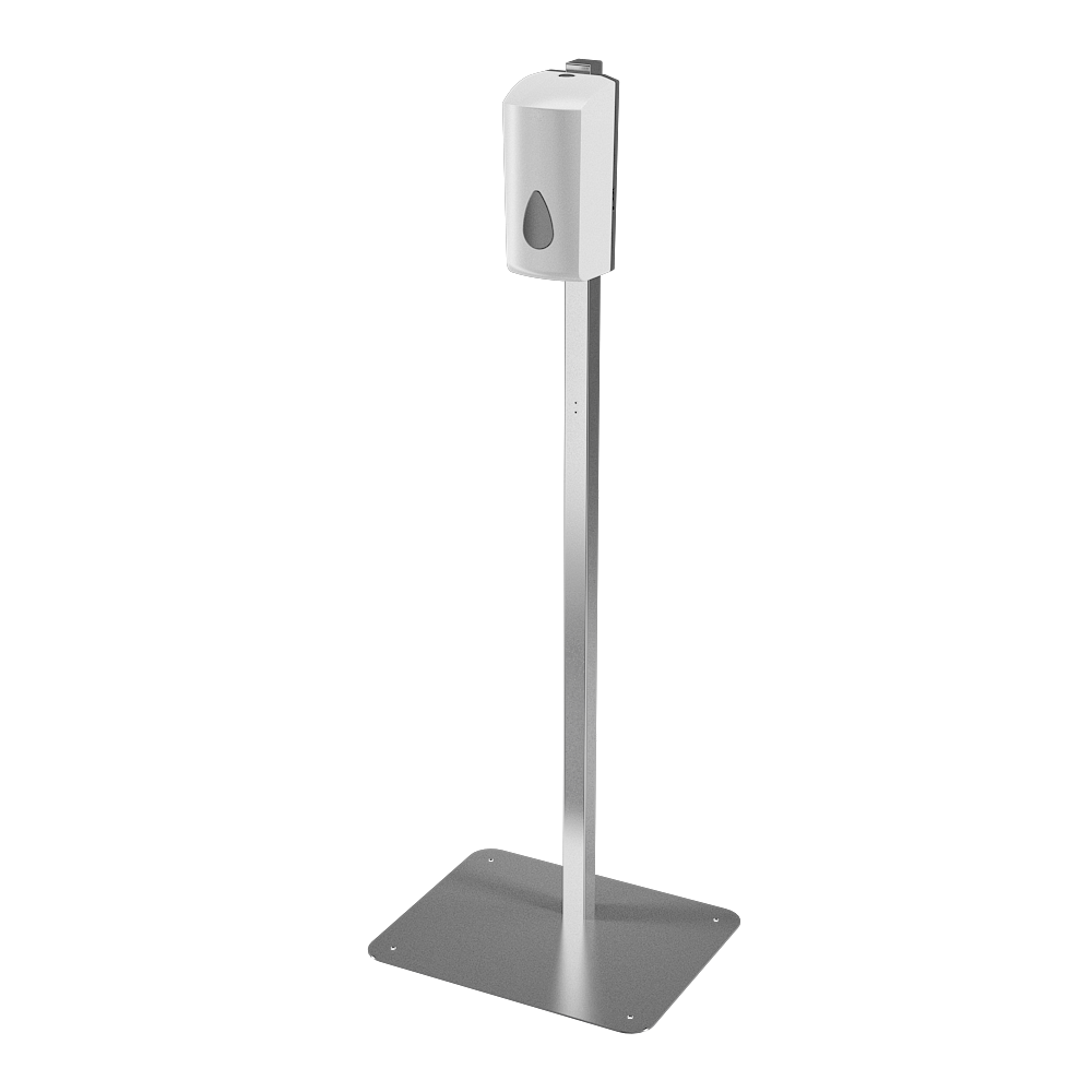 72084 Автоматический дозатор жидкой дезинфекции с подставкой, белый пластик, 1 л SANELA 