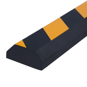 Демпфер для стен Standers мягкий, 50x7 см, цвет чёрный/жёлтый, 2 шт. 82190163 STLM-2140601