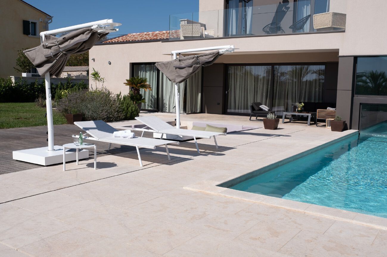 Алюминиевый поворотный зонтик с порошковым покрытием Scolaro Parasol Alba ARCH-00055429 - Вид №2