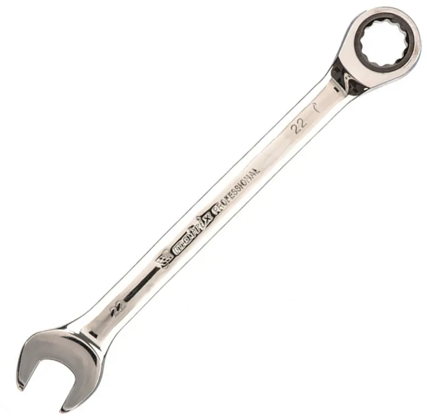 91661025 Ключ комбинированный с трещоткой Matrix Professional 14814 22 мм STLM-0844906