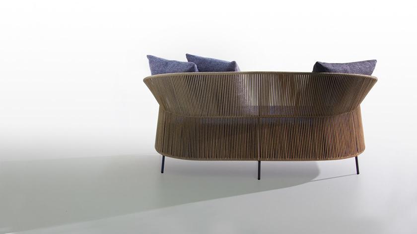 Potocco Веревочный садовый диван Ola 923/d - Вид №2