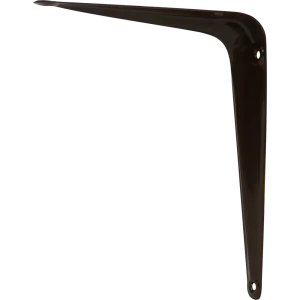 Кронштейн для полки Utility 12.5x15 см нагрузка до 10 кг металл цвет коричневый