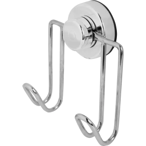 Крючок двойной Sensea «Simply Lock» на присоске, цвет хром