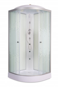 ЕМ2712 L N LED с гм. Душевая кабина DETO Серия ЕМ