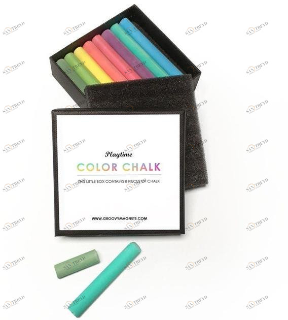 Groovy Magnets Цветной мел  Chalk -col 