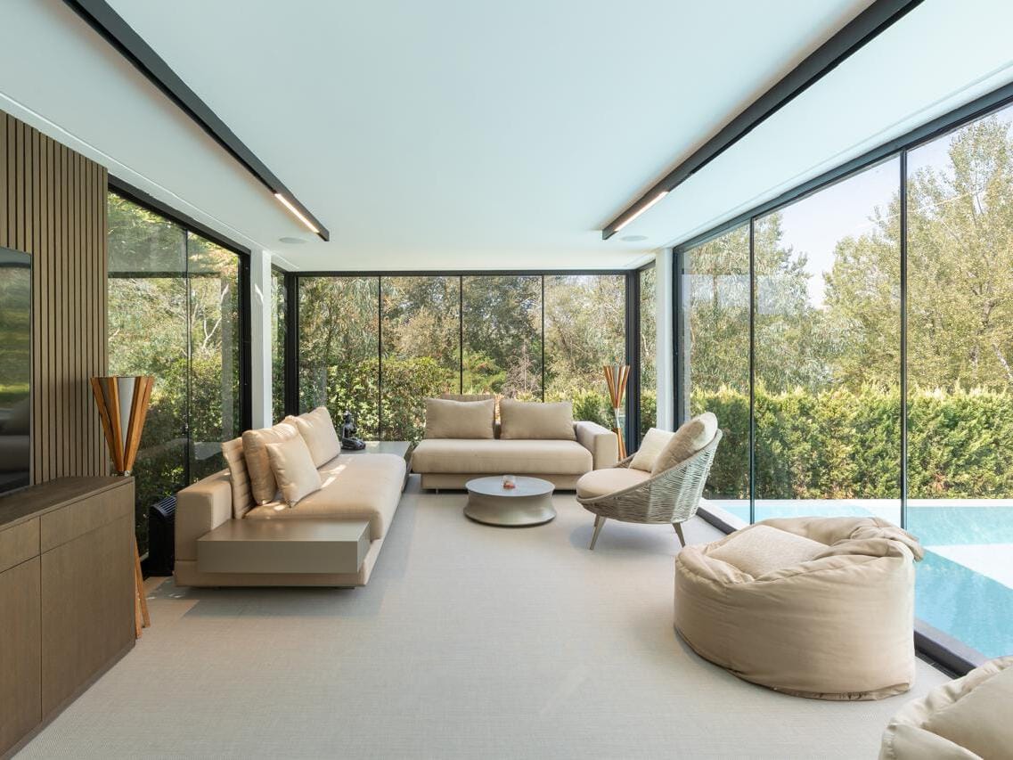 Круглый журнальный столик из стекловолокна ABLE AURA ARCH-00033417 - Вид №4