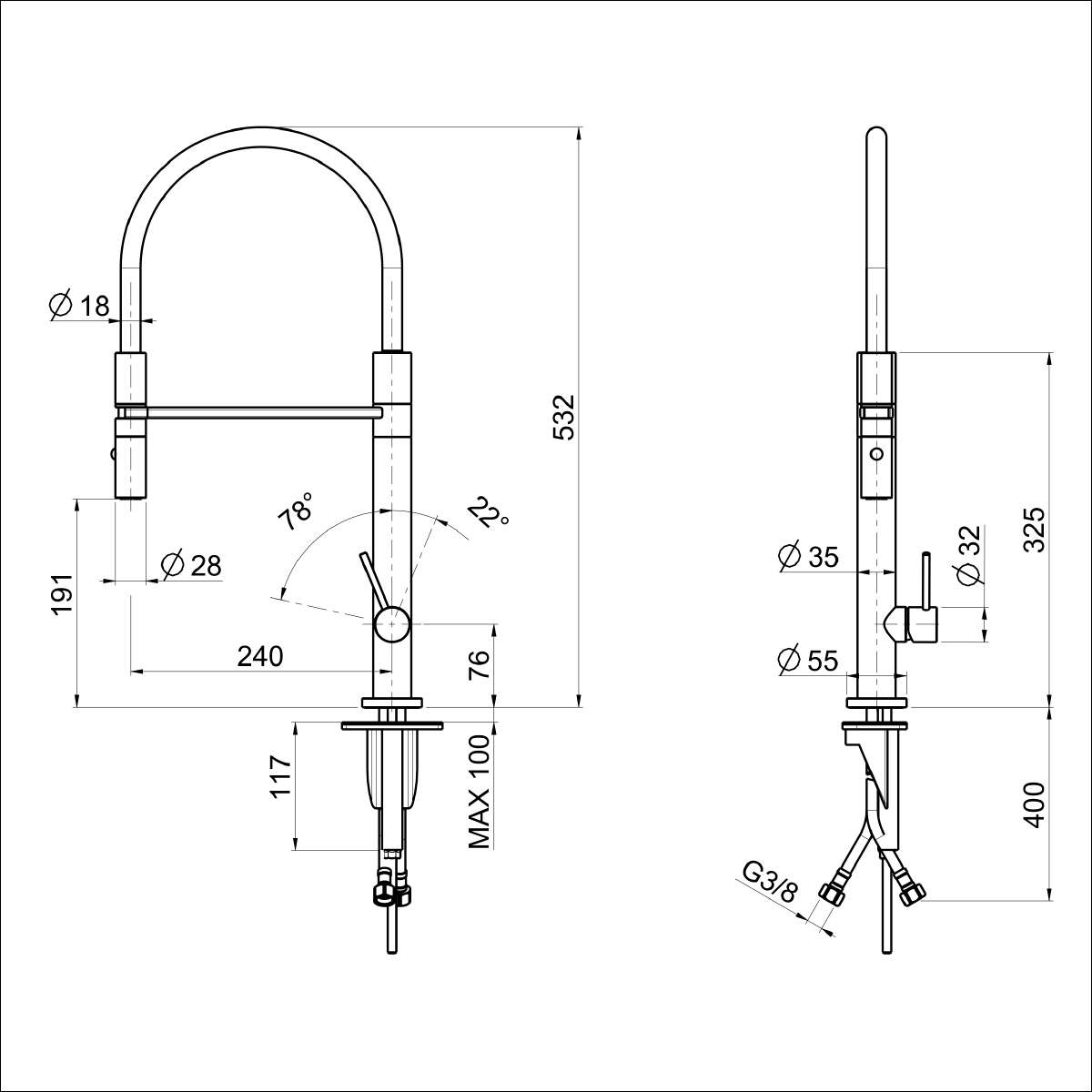 8477100 Трубка смесителя 8477100 Fosterspa  - Вид №1