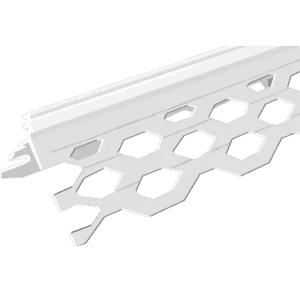 Профиль маячковый угловой (ПМ) ИС ПВХ 6x3000 мм