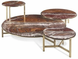 Gianfranco Ferré Home Круглый журнальный столик из мрамора