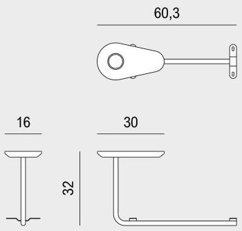 Viganò Столик металлический с разъемом USB George sun-id-1355479 - Вид №7