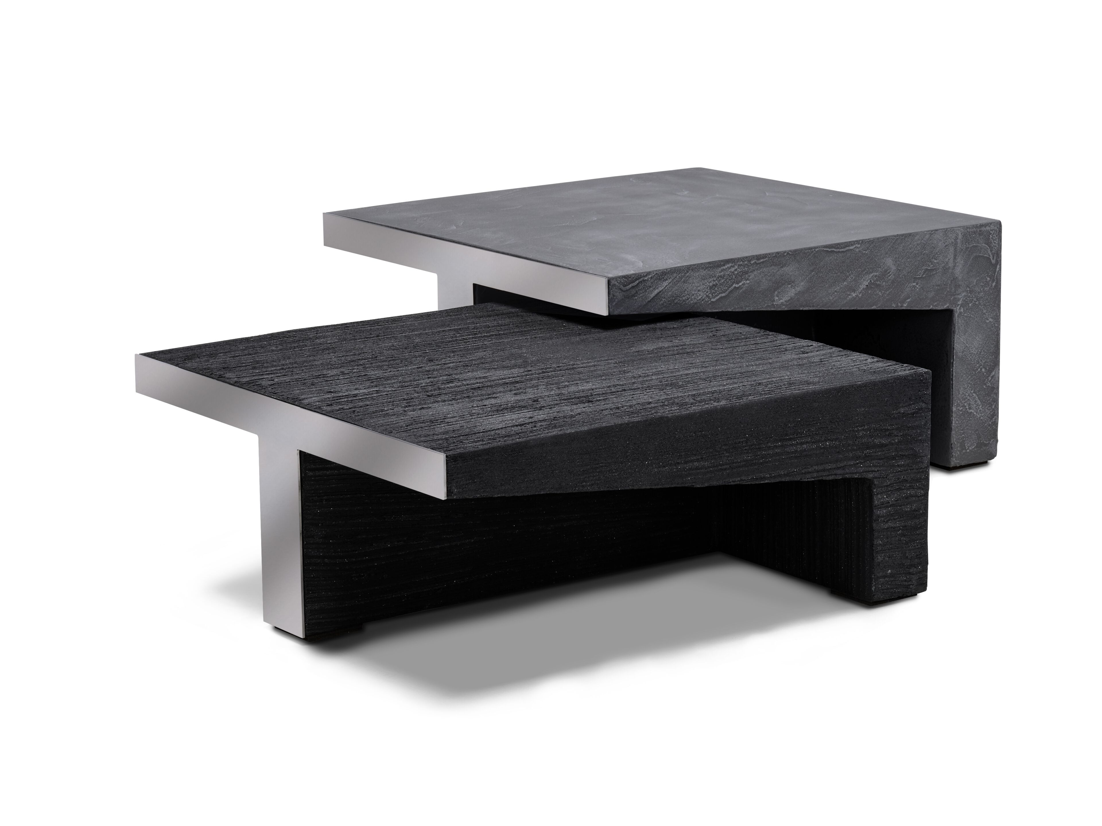 Квадратный журнальный столик из смолы Arketipo TALKING HEADS ARCH-00004710 - Вид №1