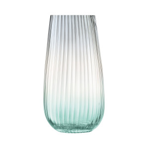 G1401-28-151 Ваза dusk 28см зелёная-серая LSA International