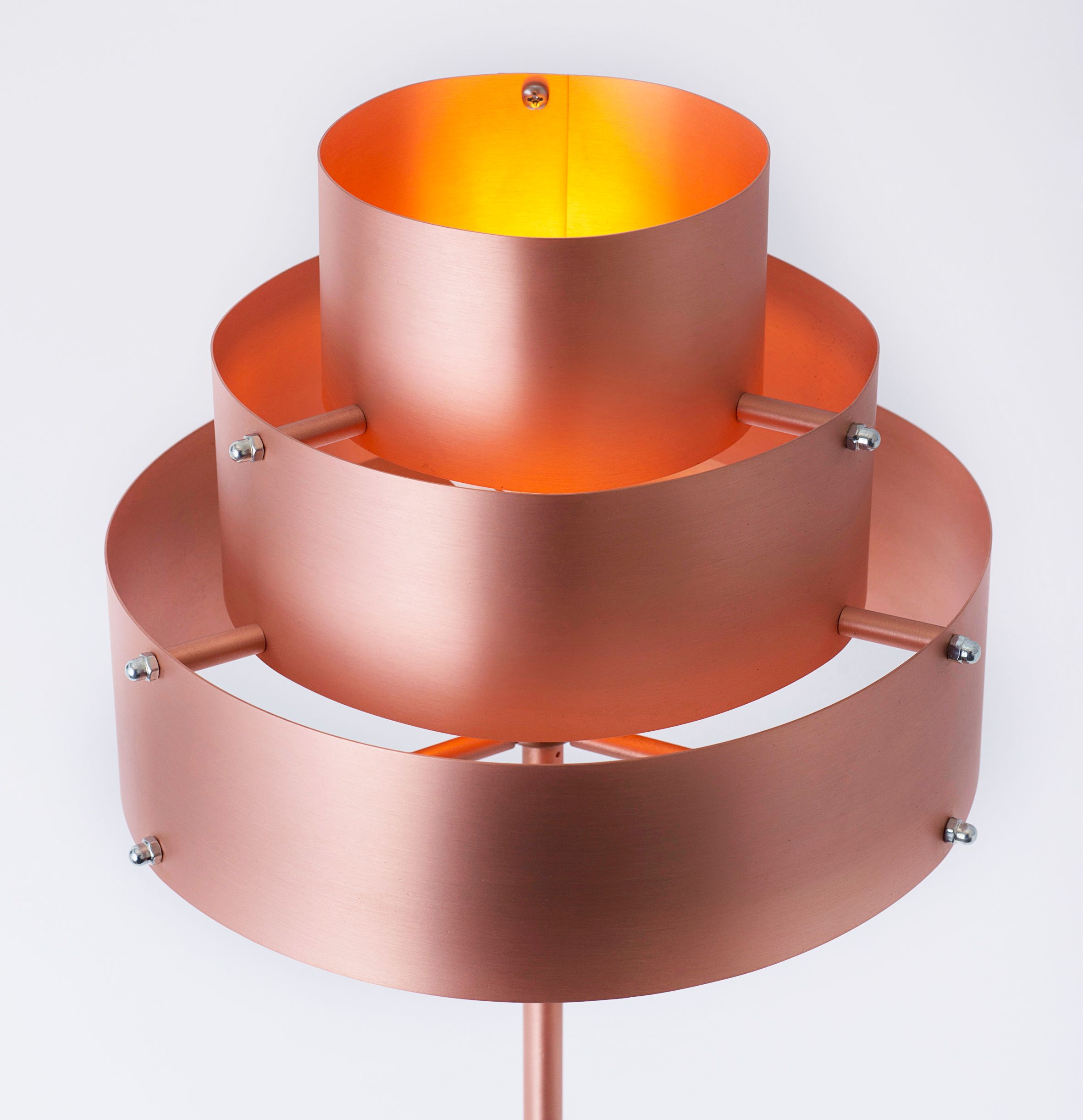 Медь ручной работы светодиодный торшер ICI ET LÀ Decó ARCH-00016362 - Вид №3