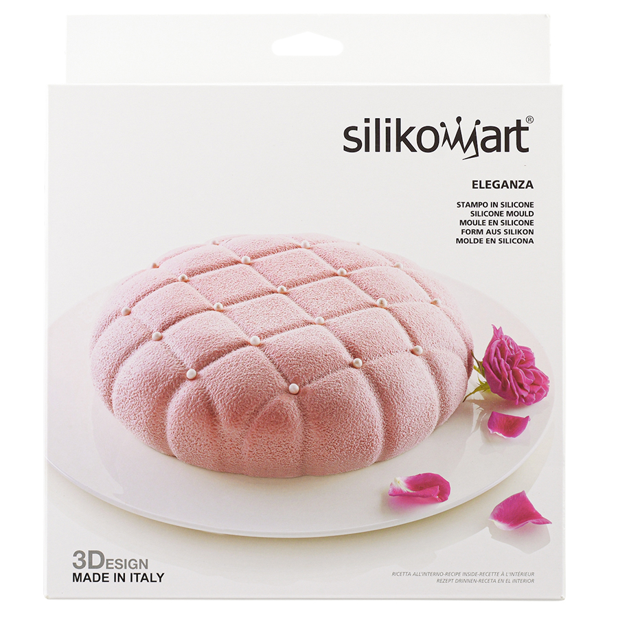 28.339.13.0065 Форма для приготовления пирожного eleganza ?22 см силиконовая Silikomart  - Вид №6