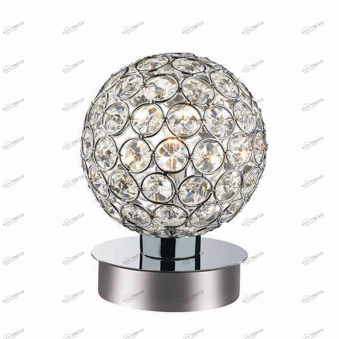 Настольная лампа Ideal Lux Orion TL1 IDEAL LUX ИНТЕРЬЕРНЫЕ 080779 Прозрачный;хром 