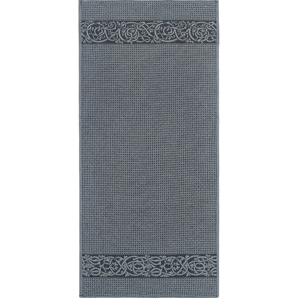 LEI_1500_83_100 Полотенце для рук HELIX 45/100 серо-синий 100% хлопок пике LEITNER Santreyd 