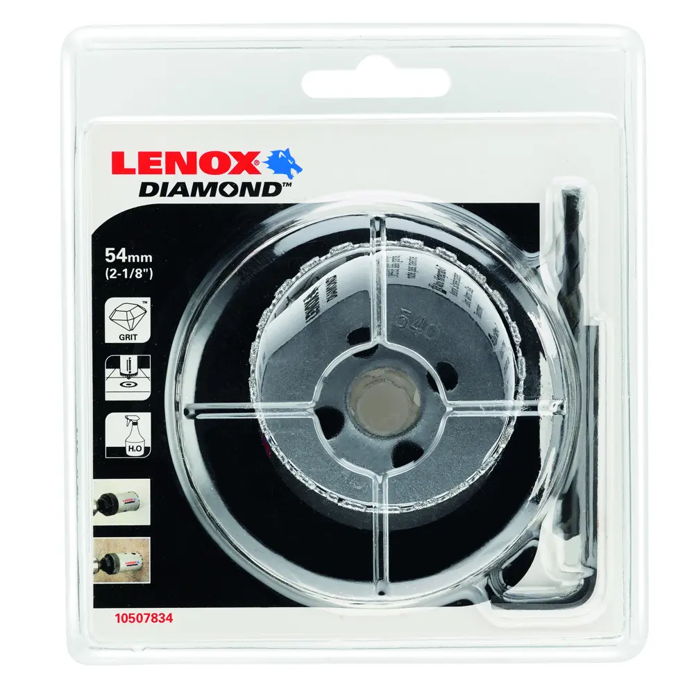 Коронка по керамике с алмазными сегментами Lenox 54 мм STLM-2049450 - Вид №4