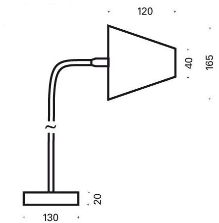 Top Light Настольная лампа регулируемая Flexlight sun-id-1402082 - Вид №2