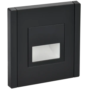 Встраиваемый в стену светильник светодиодный IEK Forte&Piano 3 Вт IP20 цвет черный