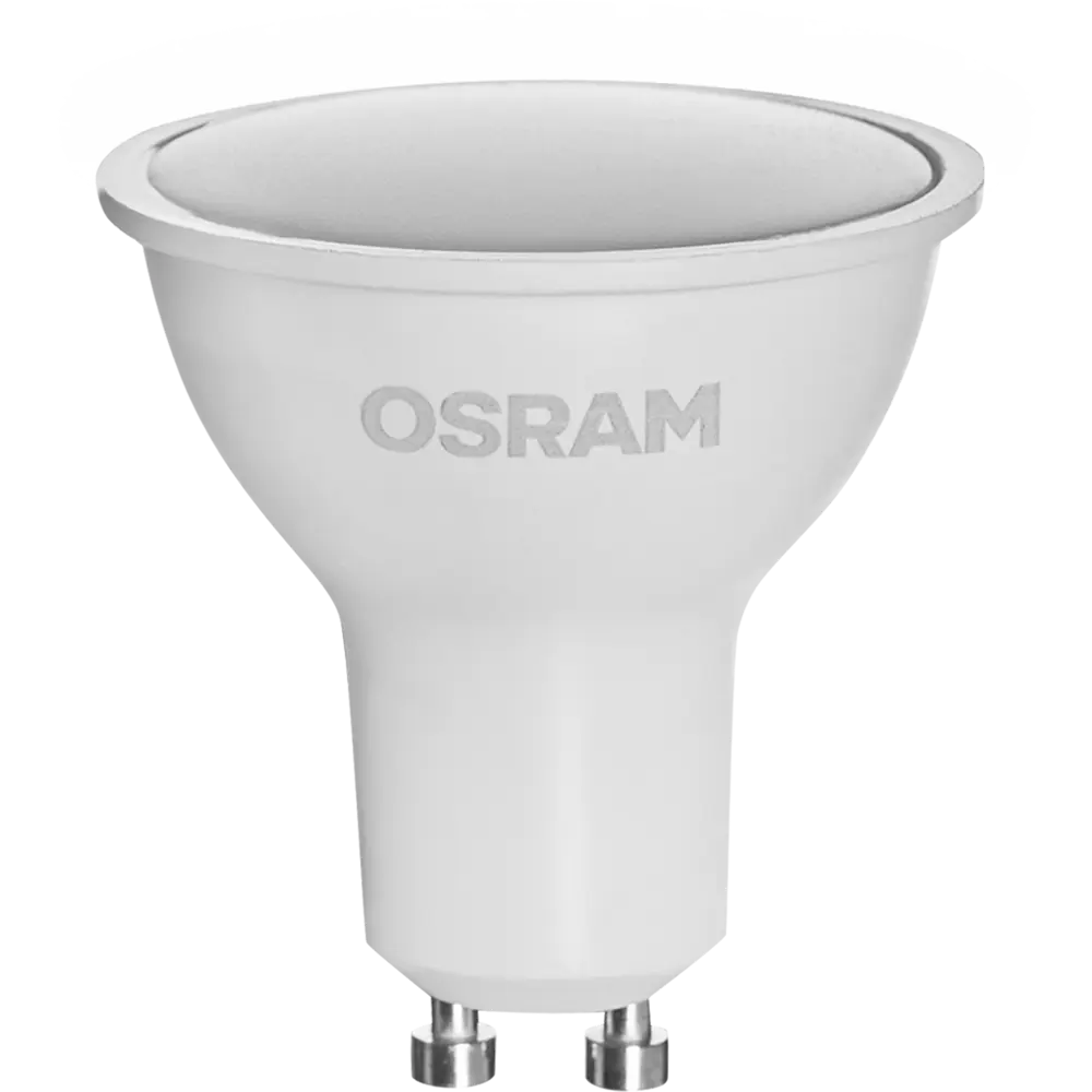 Лампа светодиодная Osram GU10 7 Вт/827 теплый белый свет 89402999 STLM-2157494  - Вид №1