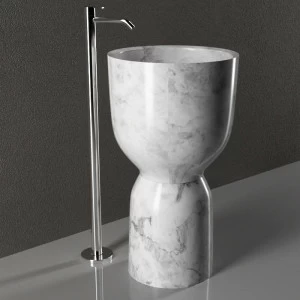 OG004MC Напольная раковина стоящая круглая Inbani