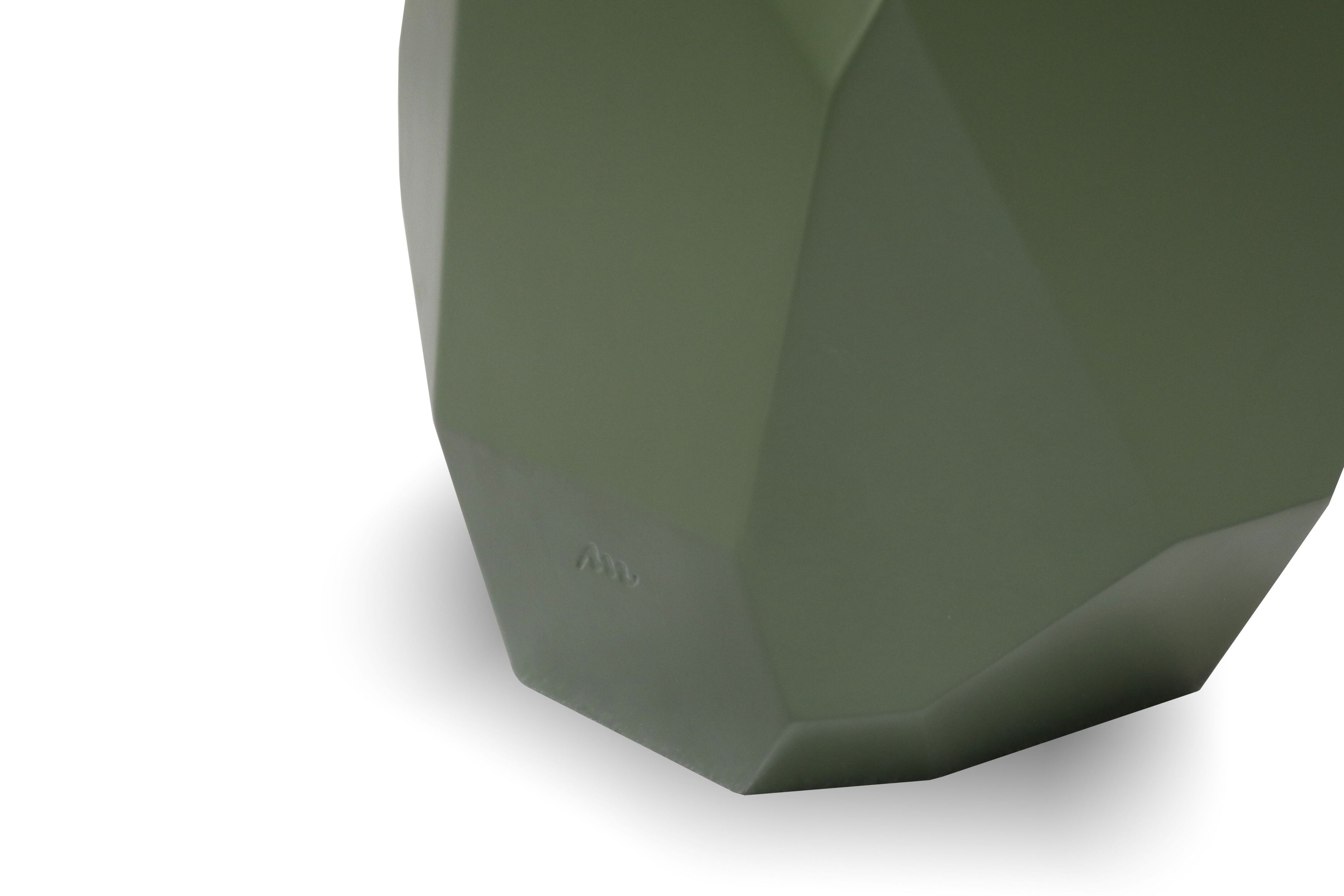 Высокий садовый столик из темного мрамора Emperador Myface Rem ARCH-00022003 - Вид №2