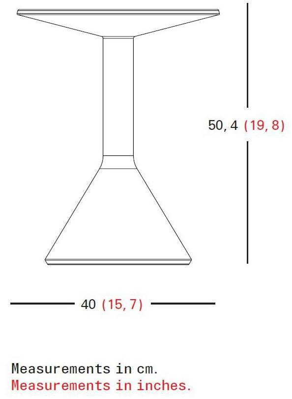 BD Barcelona Design Бетонный садовый столик Extrusions sun-id-1385652 - Вид №9