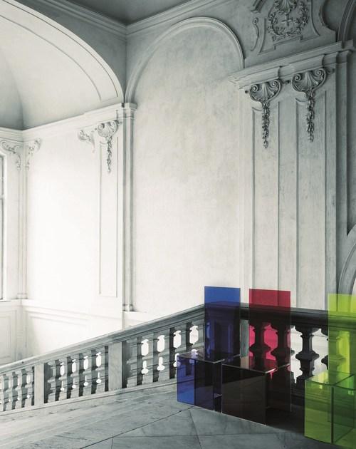 Glas Italia Хрустальный стул с высокой спинкой  Meb01  - Вид №3