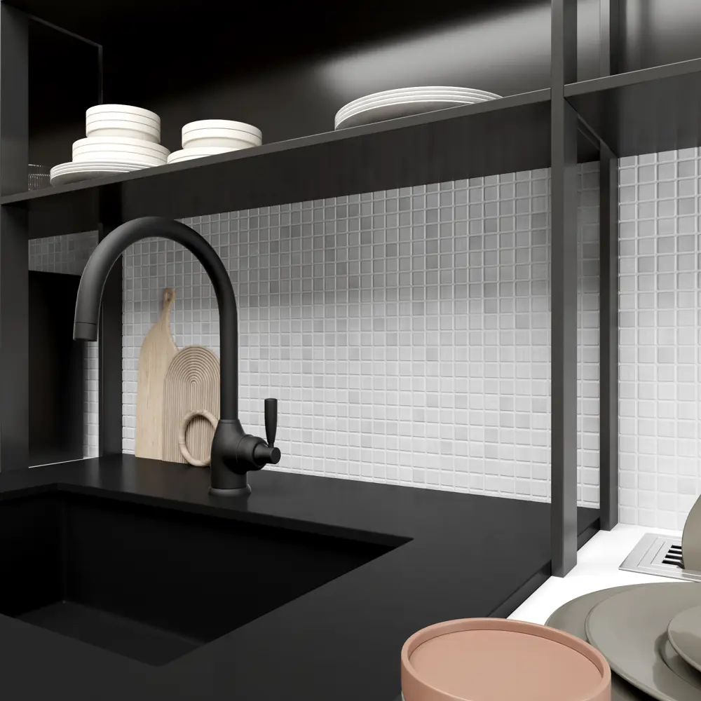 Мраморная мозаика Kreaforta для интерьера 30×30 см 89412205 STLM-1578979 - Вид №6