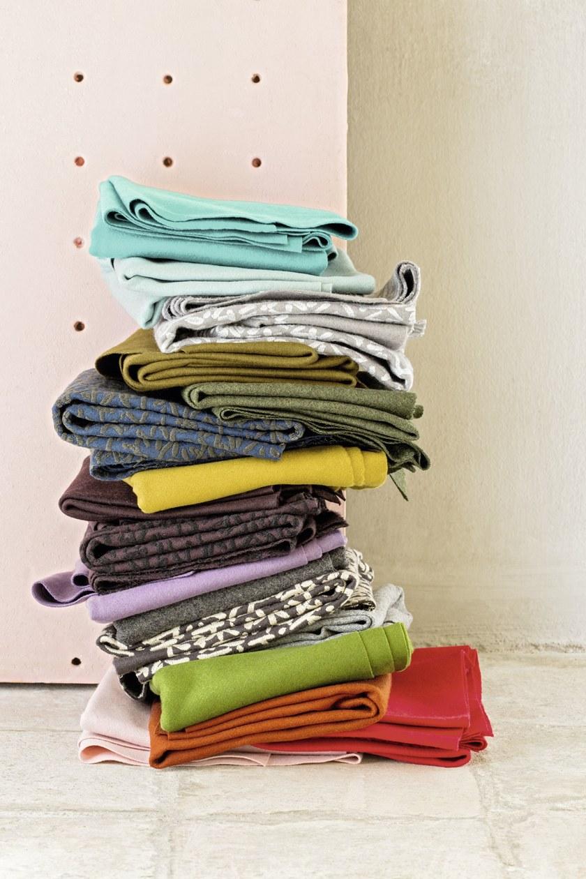 Élitis Однотонная моющаяся шерстяная ткань Flanelle sun-id-1390918 - Вид №2